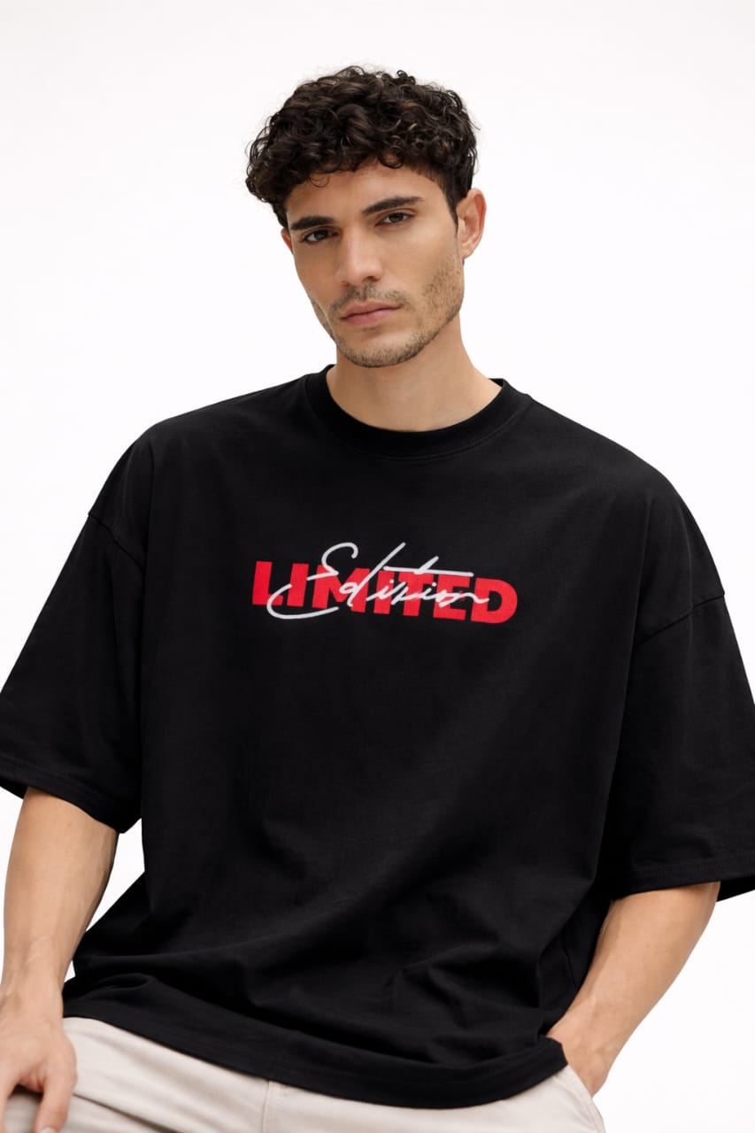 Urban Galaxy Premium Terry Oversized Tee – "Limited Edition" Streetwear