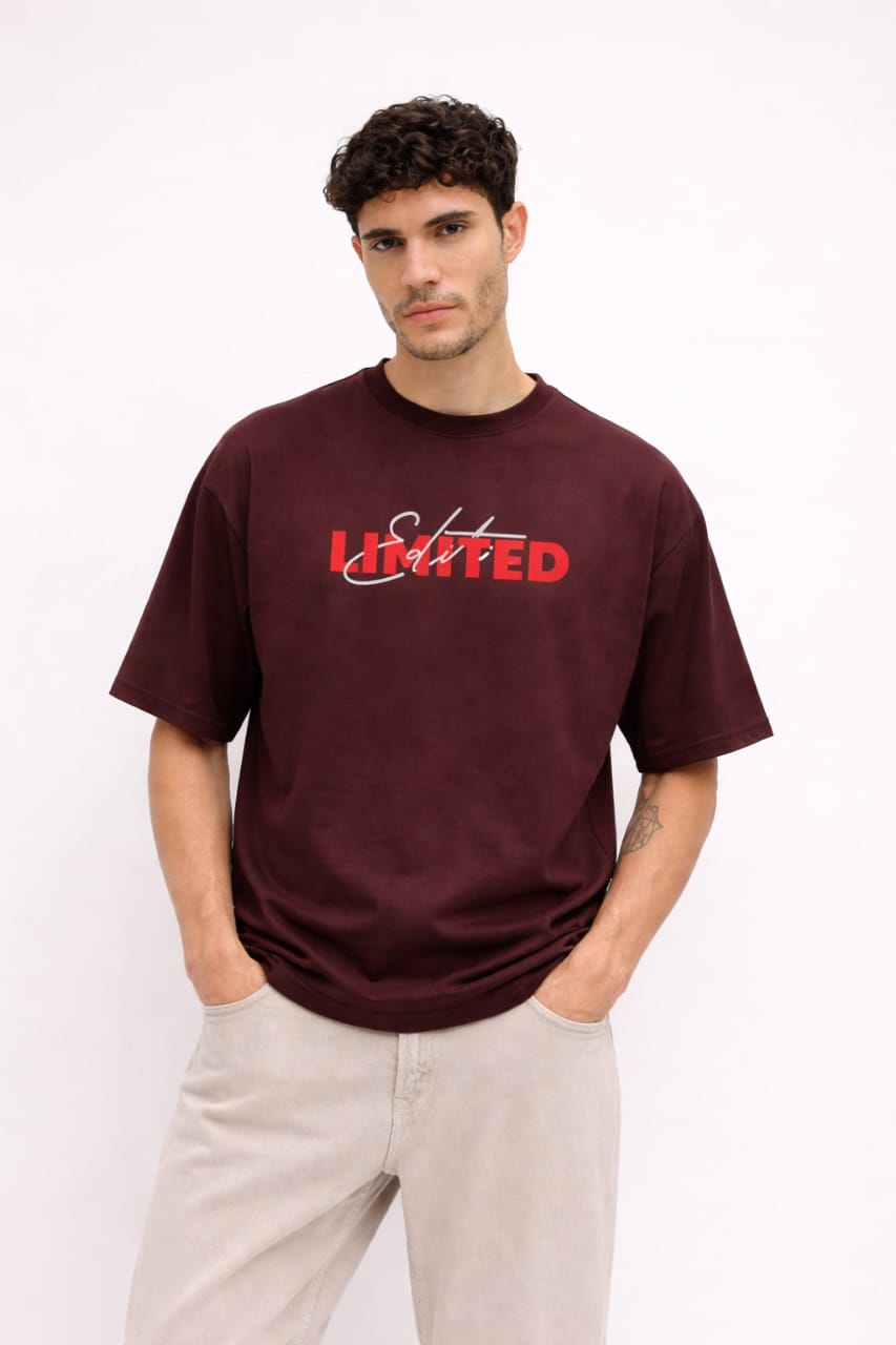 Urban Galaxy Premium Terry Oversized Tee – "Limited Edition" Streetwear