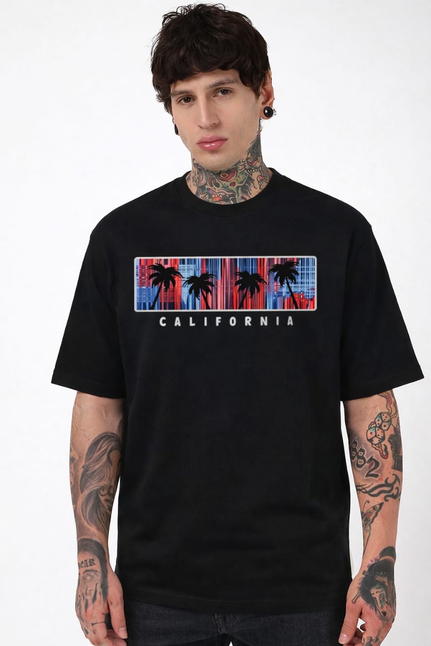 Surf All Day men's pure cotton comfortable crew tee."